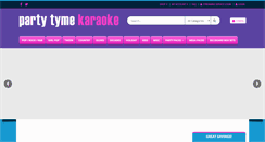 Desktop Screenshot of partytyme.com